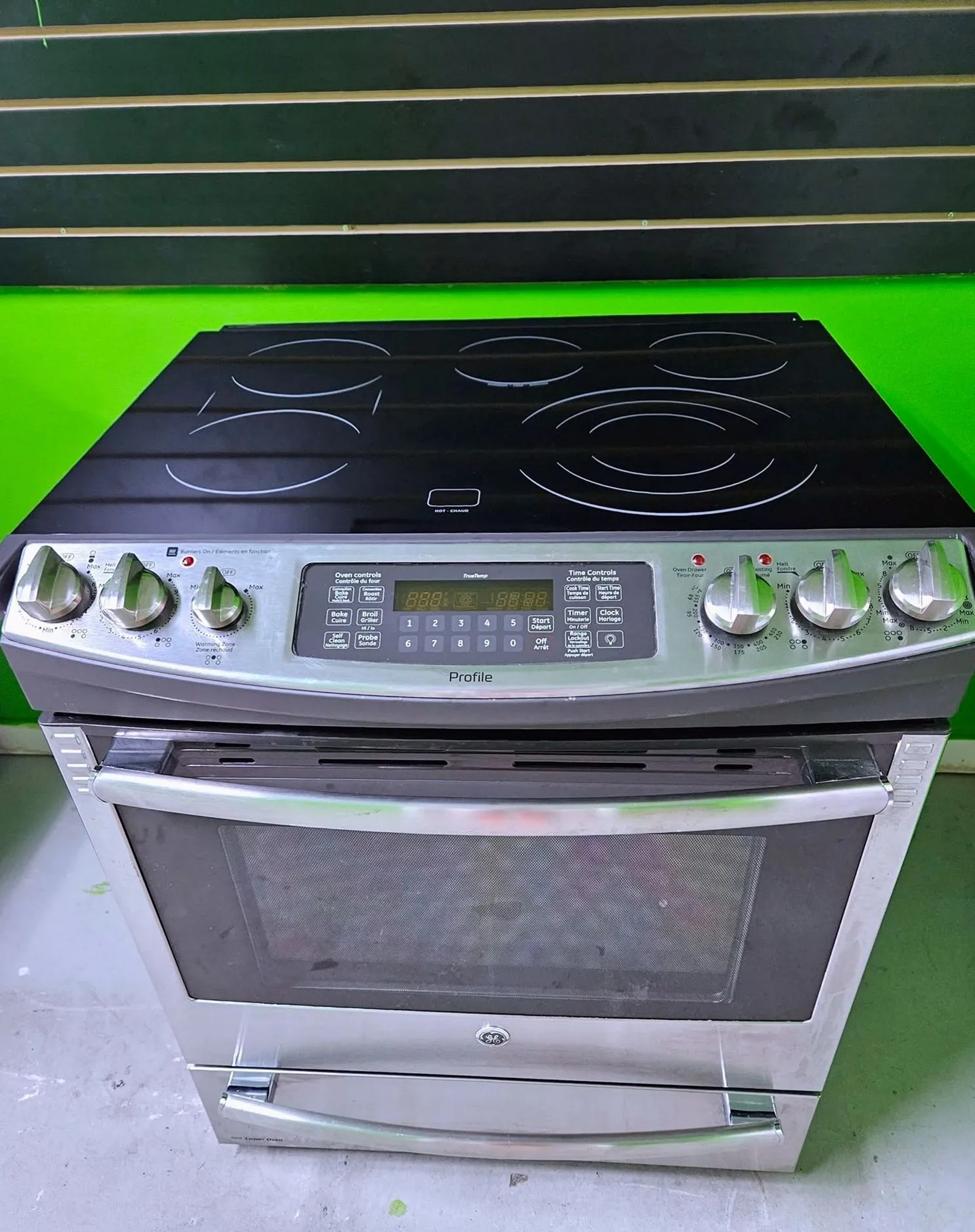 Electric range after oven and stove repair in Cincinnati